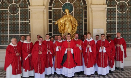 Messe de fin d’année avec les nouveaux prêtres